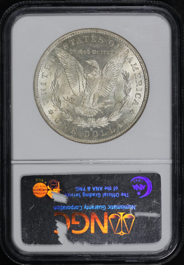 Reverse of this 1884-S Morgan Dollar NGC MS-62