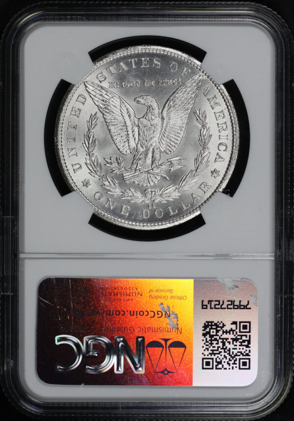 Reverse of this 1885-CC Morgan Dollar NGC MS-63