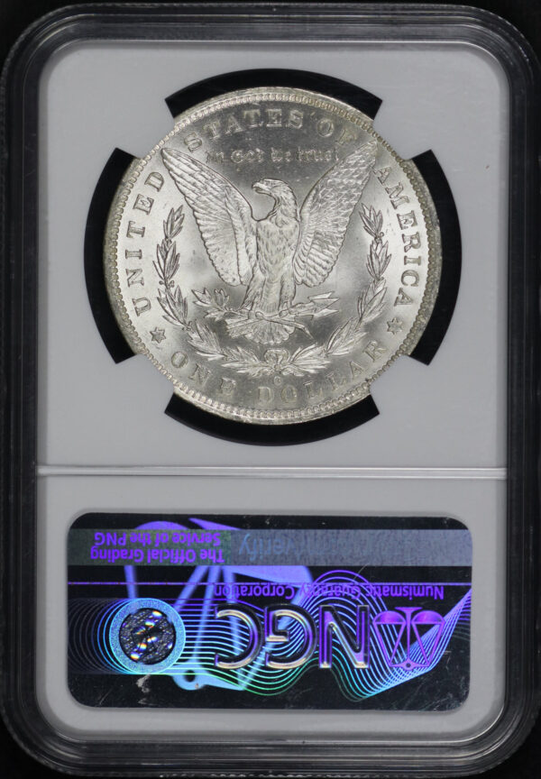 Reverse of this 1885-O Morgan Dollar NGCC MS-63