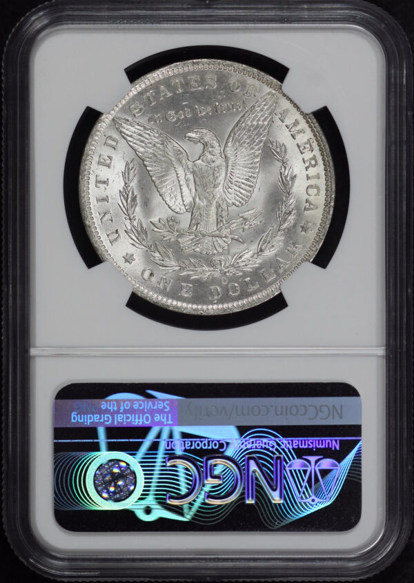 Reverse of this 1885-O Morgan Dollar NGC MS-63