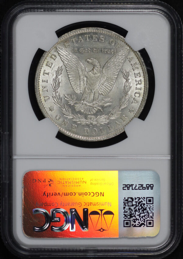 Reverse of this 1885-O Morgan Dollar NGC MS-63