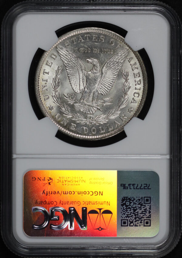 Reverse of this 1885-O Morgan Dollar NGC MS-64