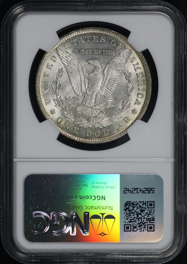 Reverse of this 1885-O Morgan Dollar NGC MS-64