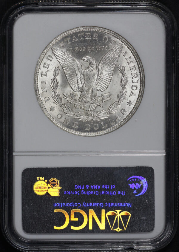 Reverse of this 1885-O Morgan Dollar NGC MS-64