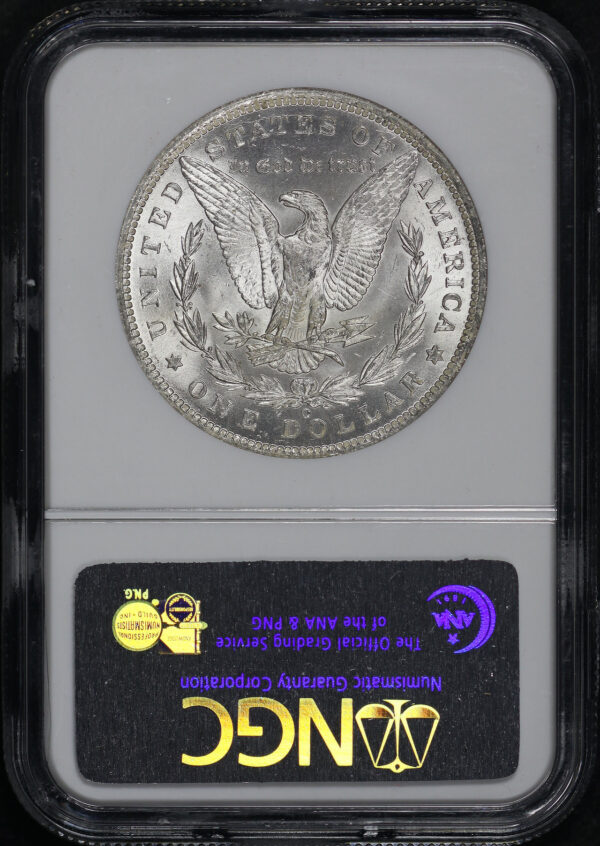 Reverse of this 1885-O Morgan Dollar NGC MS-64