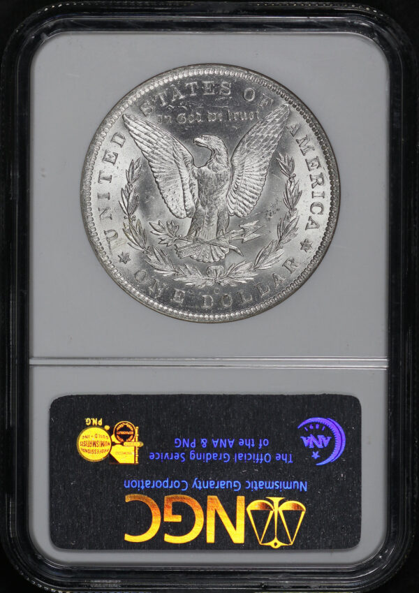 Reverse of this 1885-O Morgan Dollar NGC MS-64