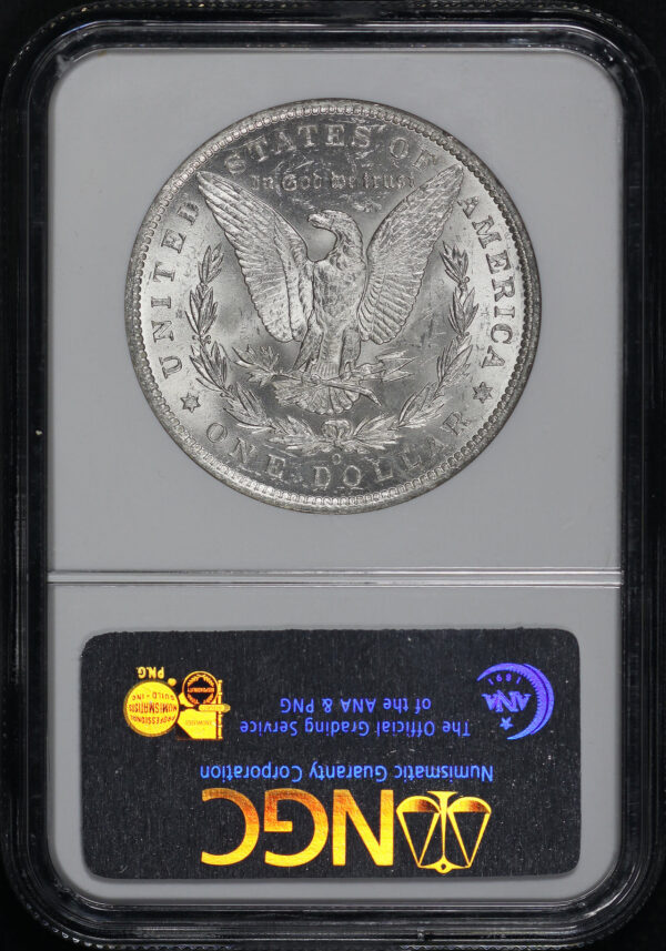 Reverse of this 1885-O Morgan Dollar NGC MS-64