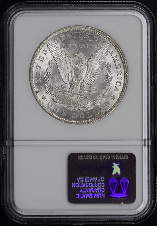 Reverse of this 1885-O Morgan Dollar NGC MS-64