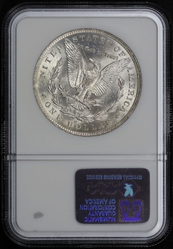 Reverse of this 1885-O Morgan Dollar NGC MS-64
