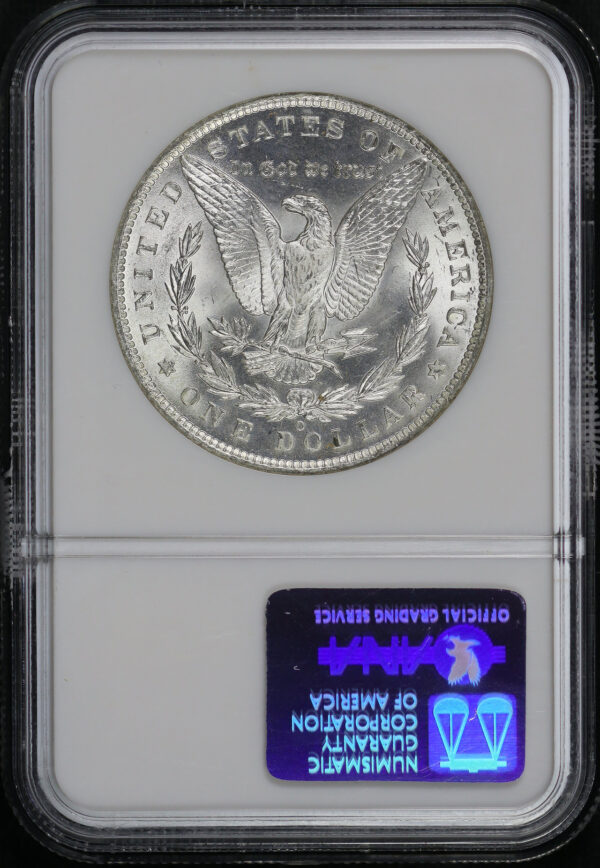 Reverse of this 1885-O Morgan Dollar NGC MS-65