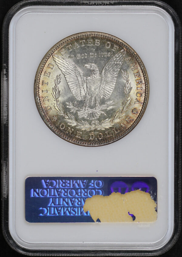 Reverse of this 1886 Morgan Dollar NGC MS-65 CAC