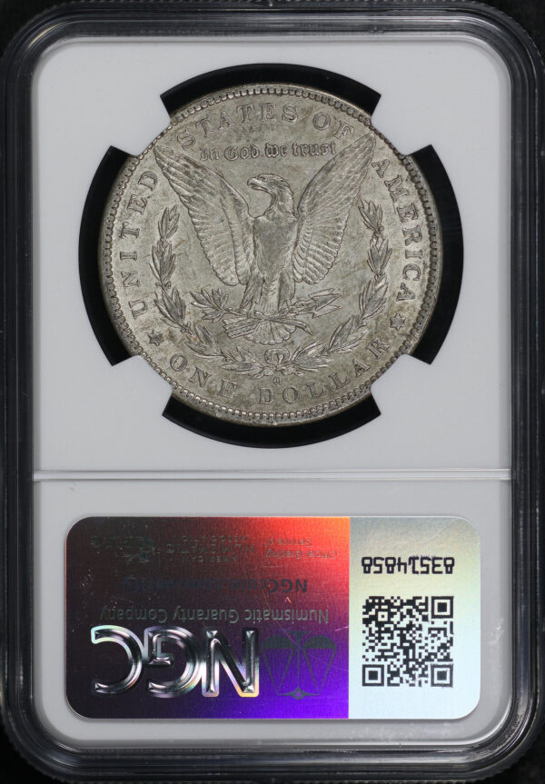 Reverse of this 1886-O Morgan Dollar NGC AU-53