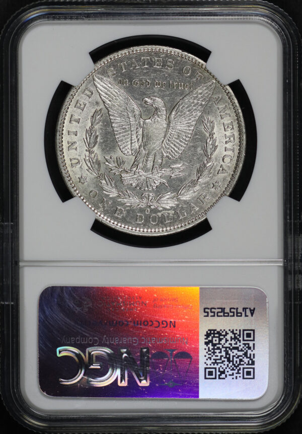 Reverse of this 1886-O Morgan Dollar NGC AU-55