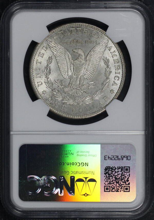 Reverse of this 1886-S Morgan Dollar NGC MS-66