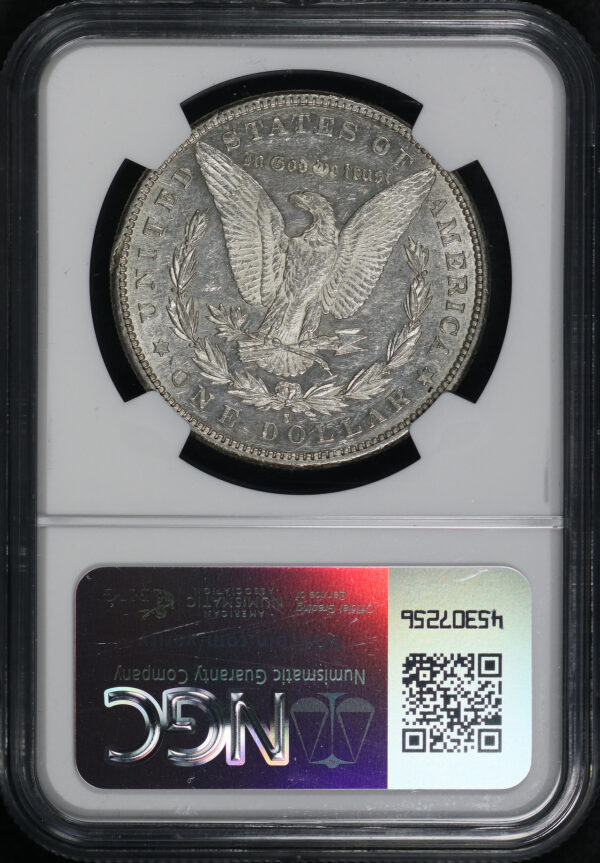 Reverse of this 1887-S Morgan Dollar NGC AU-53