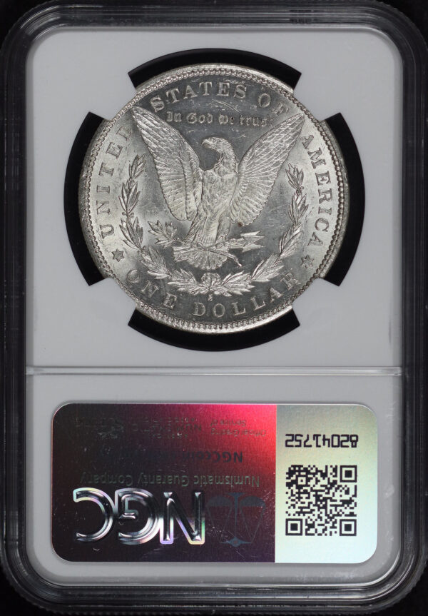 Reverse of this 1887-S Morgan Dollar NGC AU-53