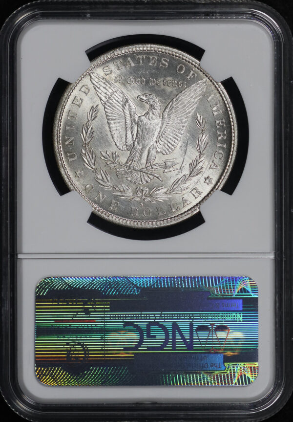 Reverse of this 1887-S Morgan Dollar NGC MS-63