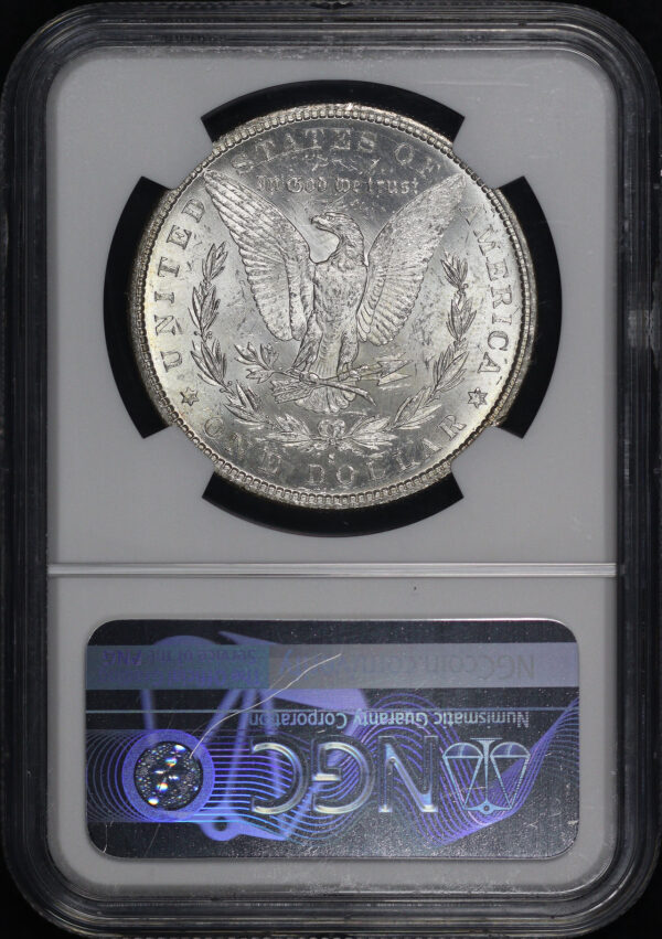 Reverse of this 1887-S Morgan Dollar NGC MS-63