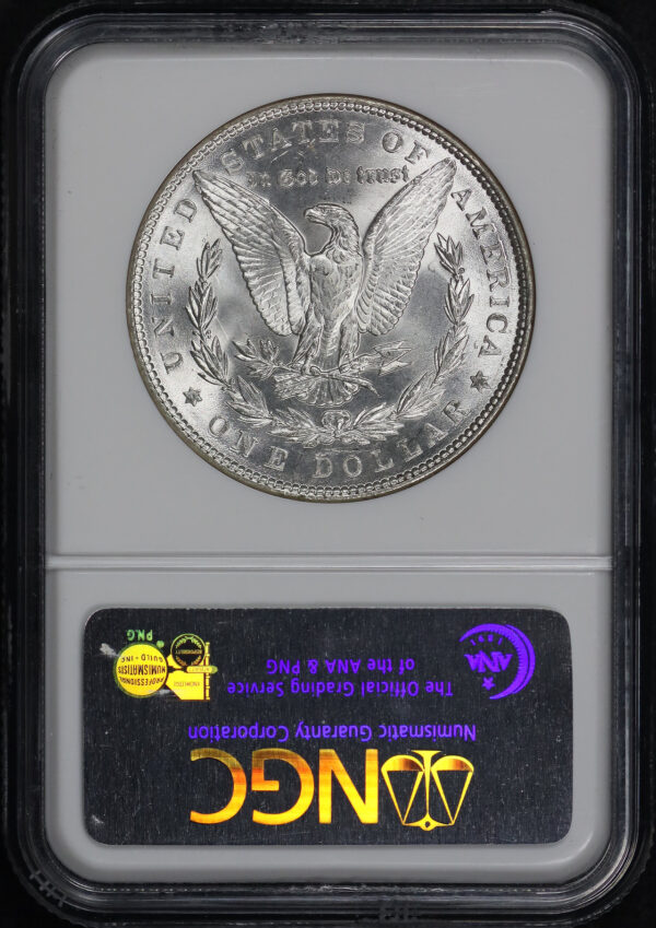 Reverse of this 1888 Morgan Dollar NGC MS-65