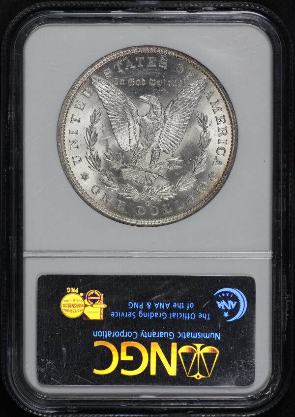 Reverse of this 1888-O Morgan Dollar NGC MS-65