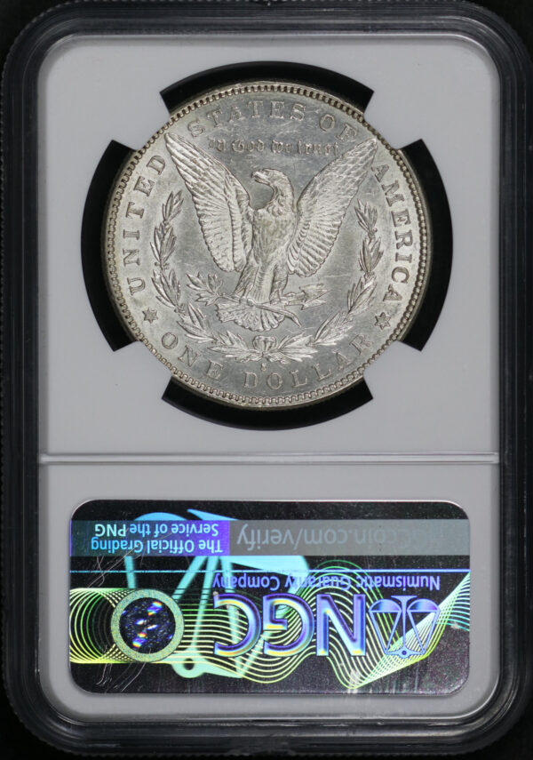 Reverse of this 1888-S Morgan Dollar NGC AU-58