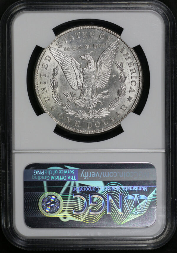 Reverse of this 1888-S Morgan Dollar NGC AU-58