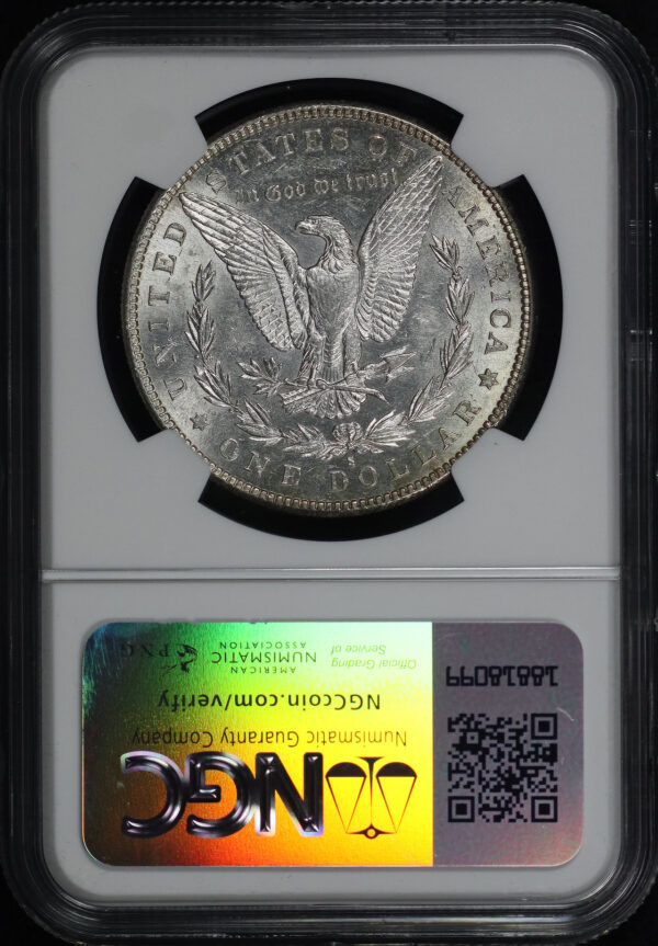 Reverse of this 1888-S Morgan Dollar NGC AU-58