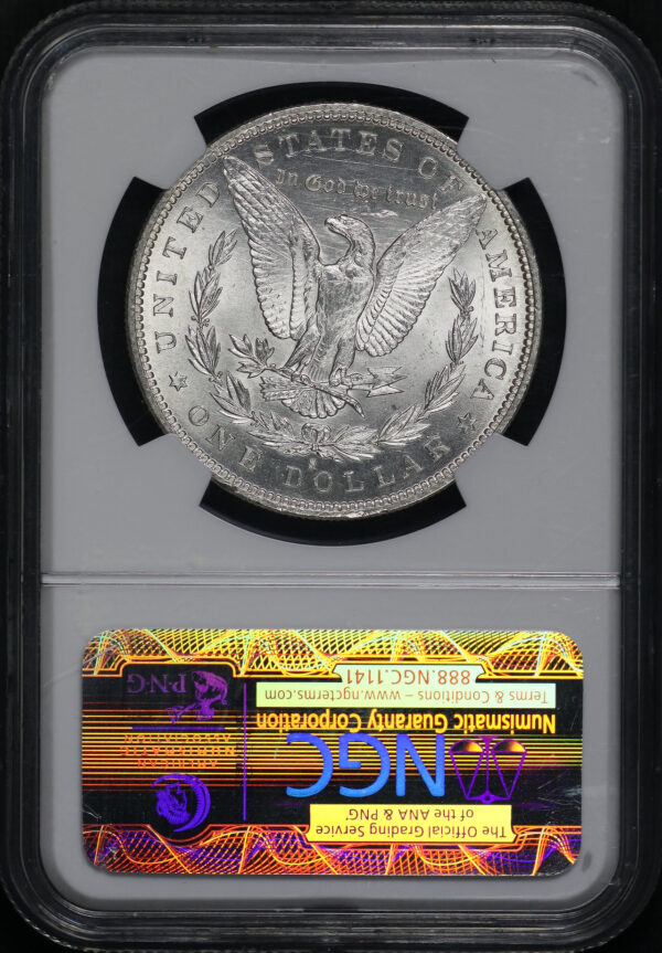 Reverse of this 1888-S Morgan Dollar NGC MS-63