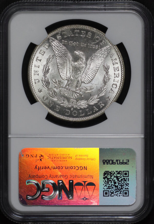 Reverse of this 1888-S Morgan Dollar NGC MS-63