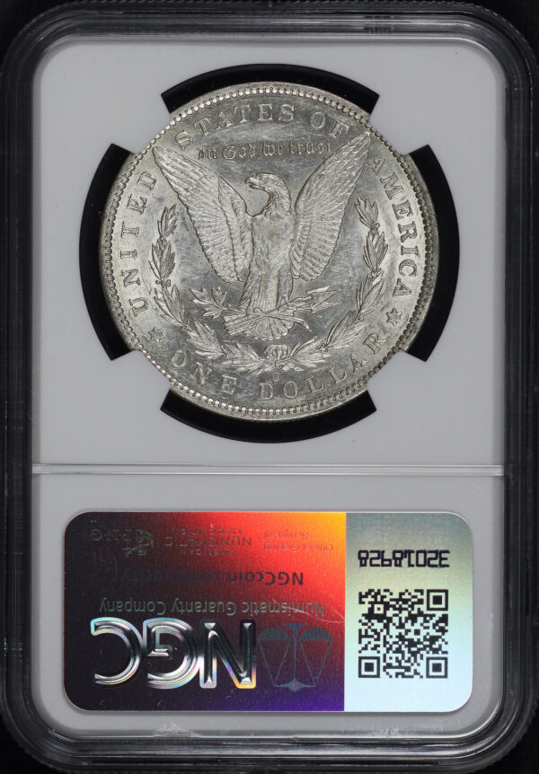 Reverse of this 1889-O Morgan Dollar NGC AU-53