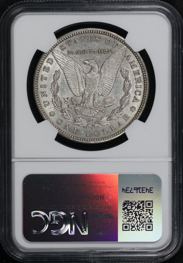 Reverse of this 1889-S Morgan Dollar NGC AU-53