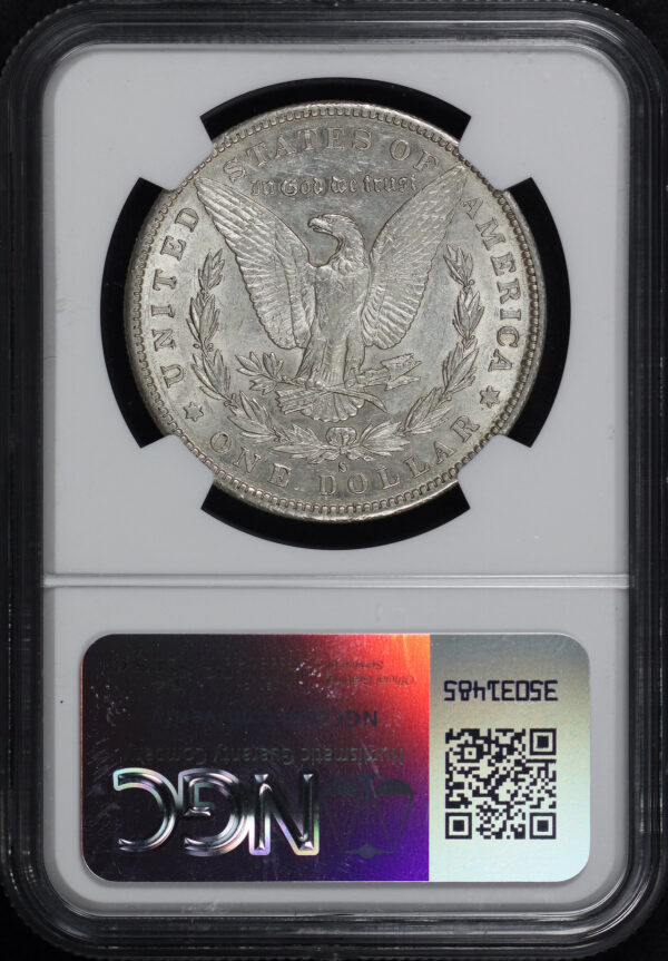 Reverse of this 1889-S Morgan Dollar NGC AU-53