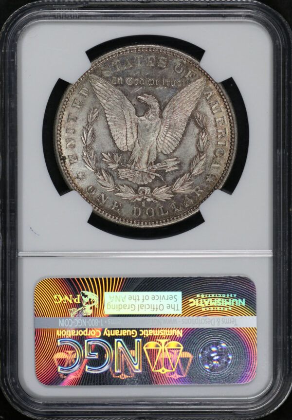 Reverse of this 1889-S Morgan Dollar NGC MS-63