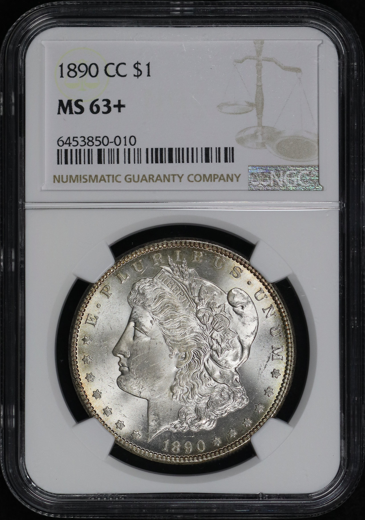 1890-CC Morgan Dollar NGC MS-63+ | Northern Nevada Coin