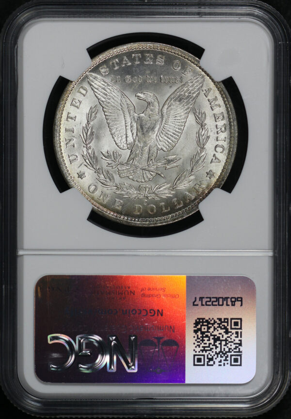 Reverse of this 1890-O Morgan Dollar NGC MS-62