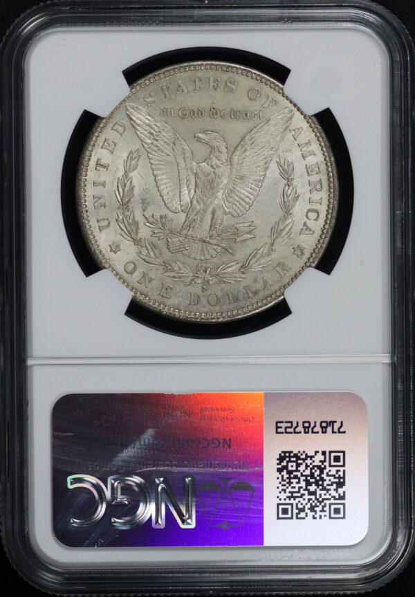 Reverse of this 1890-S Morgan Dollar NGC MS-61