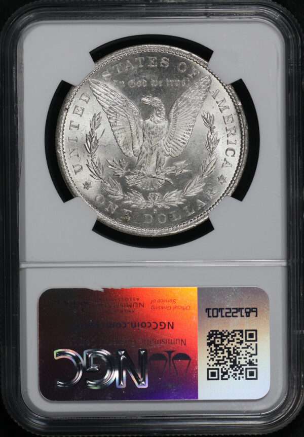 Reverse of this 1890-S Morgan Dollar NGC MS-61