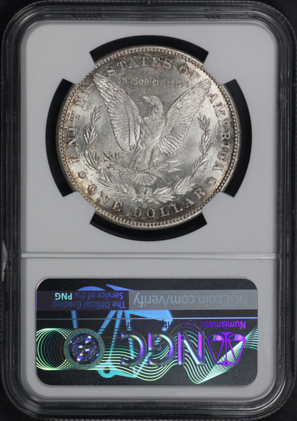 Reverse of this 1890-S Morgan Dollar NGC MS-62
