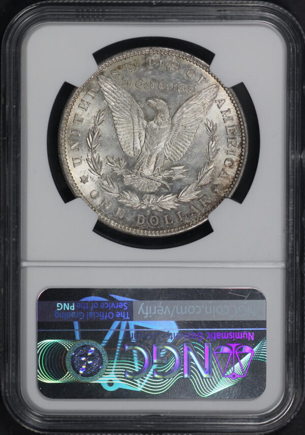 Reverse of this 1890-S Morgan Dollar NGC MS-62