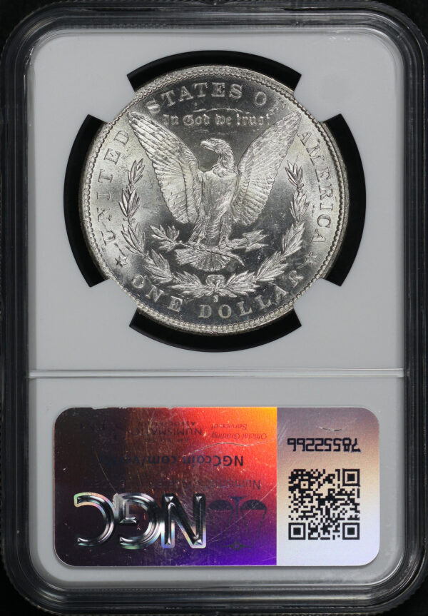 Reverse of this 1890-S Morgan Dollar NGC MS-62