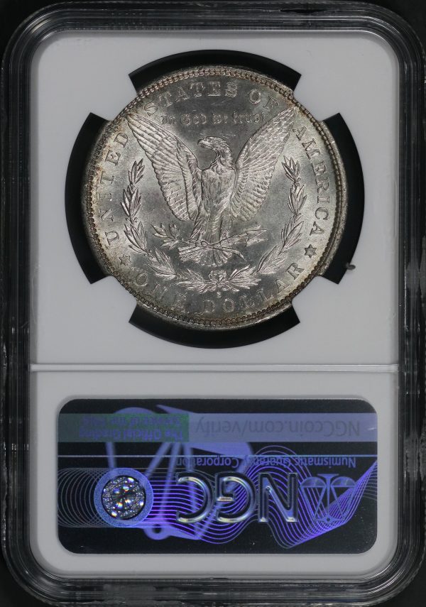 Reverse of this 1890-S Morgan Dollar NGC MS-64