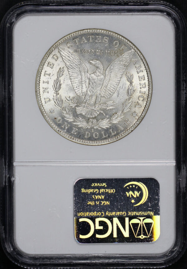 Reverse of this 1890-S Morgan Dollar NGC MS-64