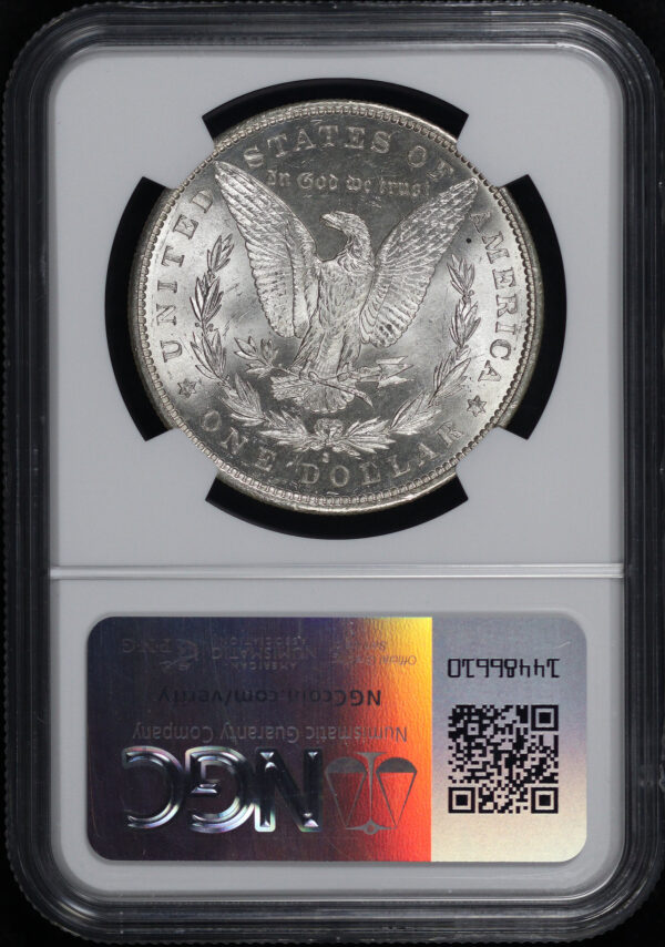 Reverse of this 1890-S Morgan Dollar NGC MS-66