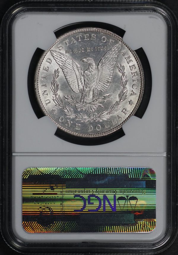 Reverse of this 1891 Morgan Dollar NGC AU-58