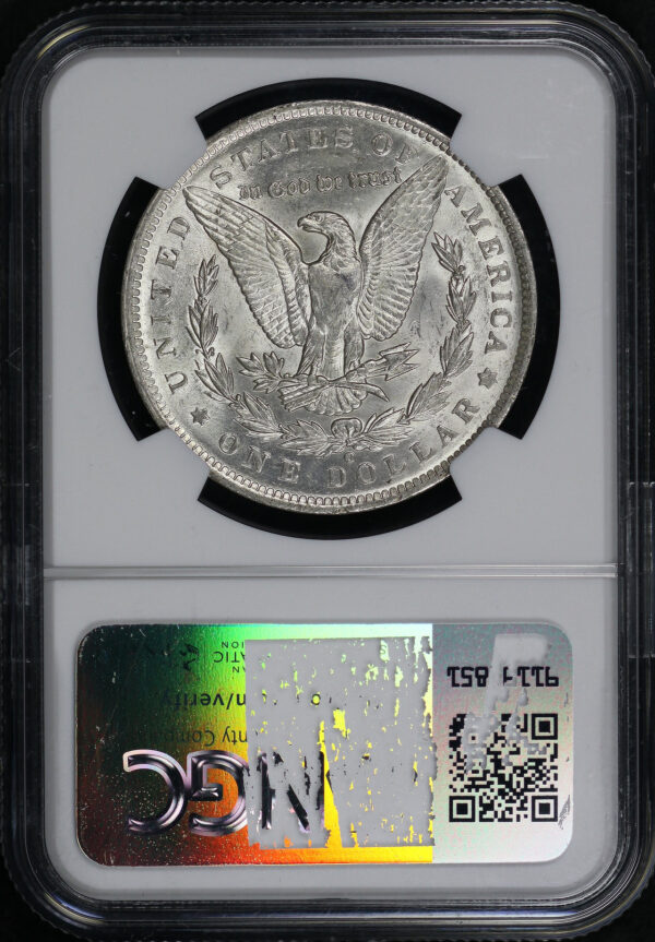 Reverse of this 1891-O Morgan Dollar NGC MS-61
