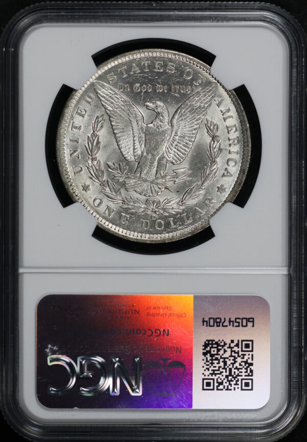 Reverse of this 1891-O Morgan Dollar NGC MS-61