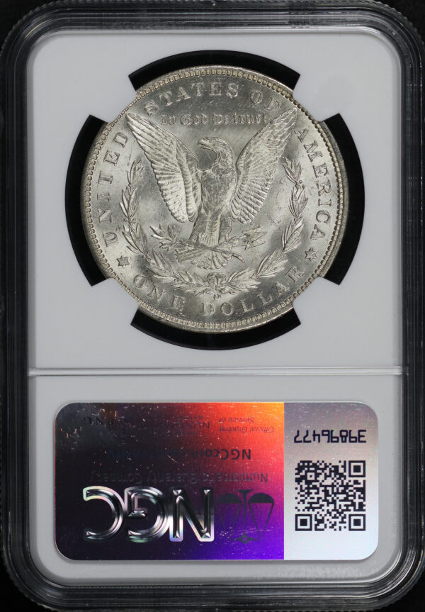 Reverse of this 1891-O Morgan Dollar NGC MS-62