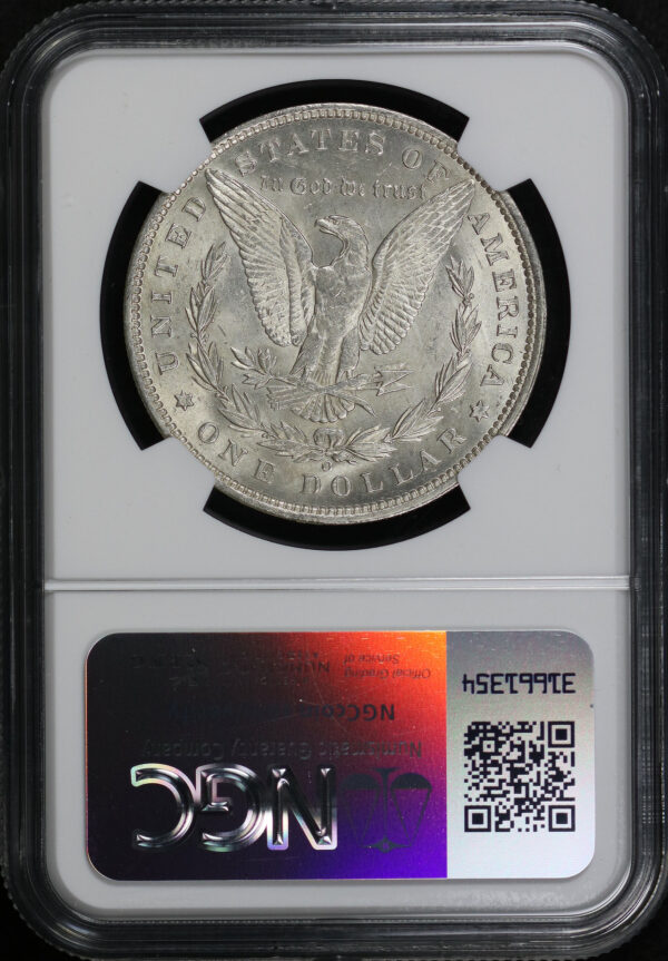 Reverse of this 1891-O Morgan Dollar NGC MS-62