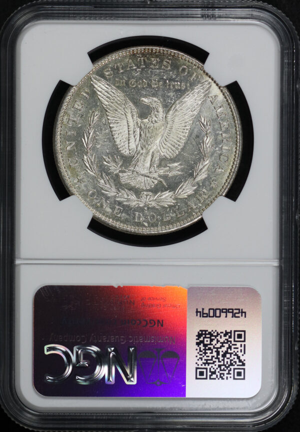 Reverse of this 1891-S Morgan Dollar NGC MS-61