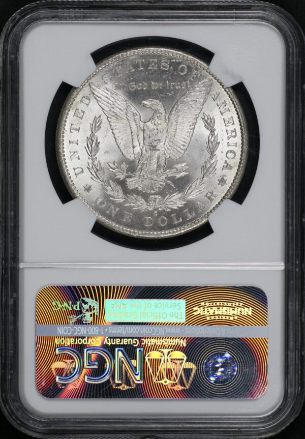 Reverse of this 1891-S Morgan Dollar NGC MS-64